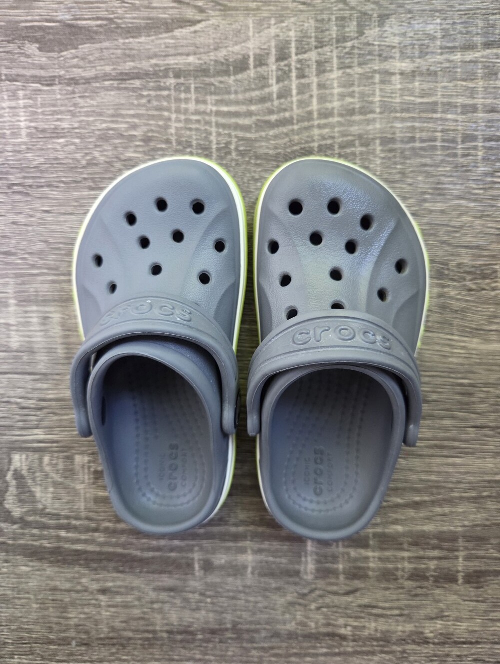Grey Crocs Size 8c Toddler